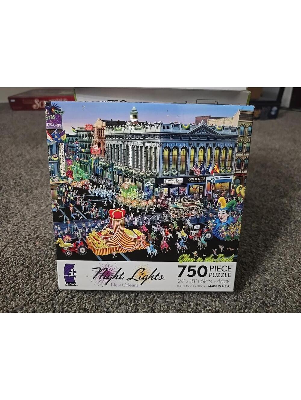 Ceaco Night Lights New Orleans Glow 750 Pc Chen